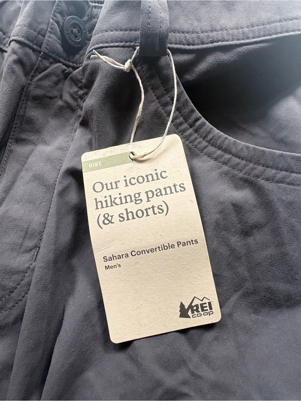 REI Co-op Sahara Convertible Pants — Men’s, NWT (Zip-Off to Shorts)